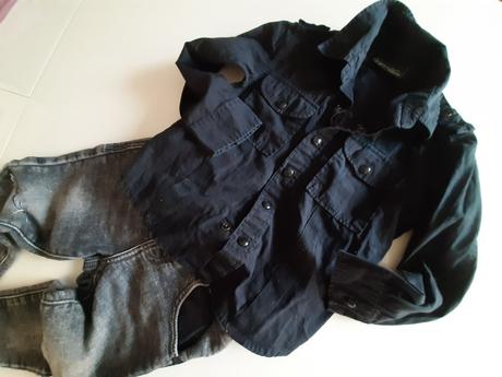 Next signature košela s vyšivkou na chrbate, next,98