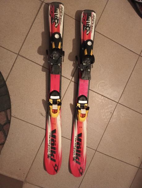 Detské lyže völkl, lyžiarky tecnopro (31 33), 