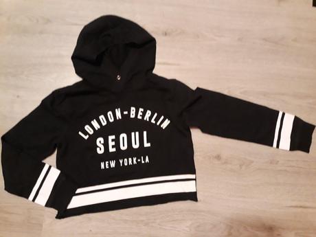 Dievčenská mikina m, h&m,146