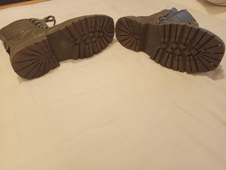 Čižmy koža zelené, 39