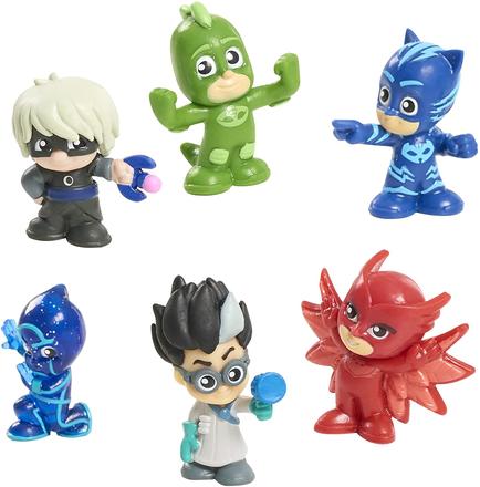 6-dielny set figúrok pj masks,