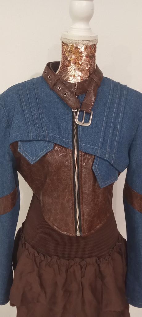 Damska bunda do pása, m