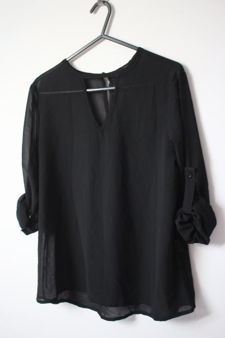 Priehľadná blúzka, xs