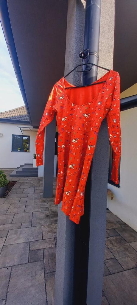 Šaty vianočný motív, s