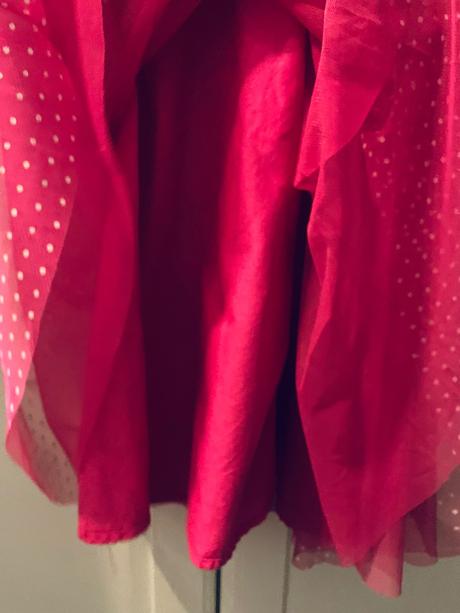 Tylové šaty, h&m,122