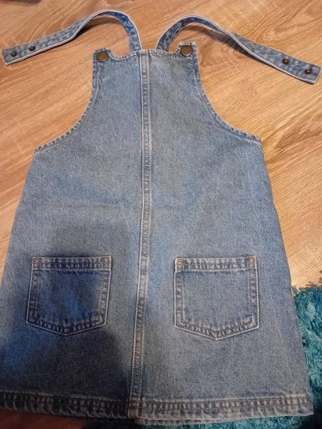 Riflová sukňa tchibo - veľkosť 110-116, tchibo,110