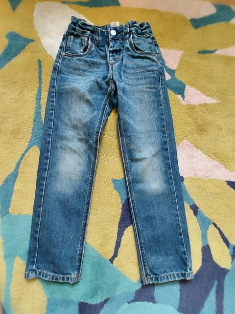 Rifle zn. palomino, veľ. 128 - super stav, palomino,128