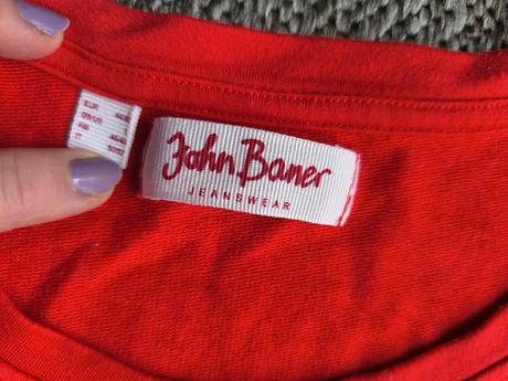 Červené midi šaty, bonprix,46