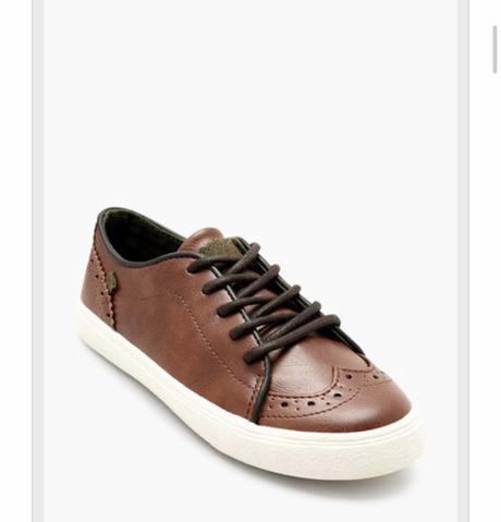 Štýlové kožené tenisky, next,28