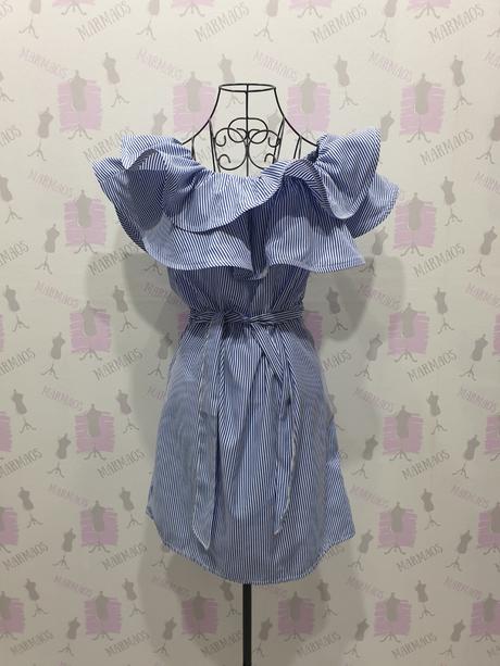 Letné šaty s volánmi s, s