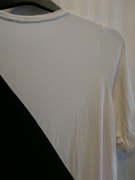 Dámsky čierno biely predĺžený top-šaty, ny, l/xl, xl