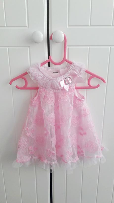 Slavnostné šaty (3-6m), 68