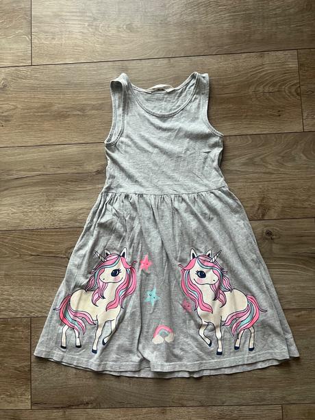 Letné šaty 3ks, h&m,122