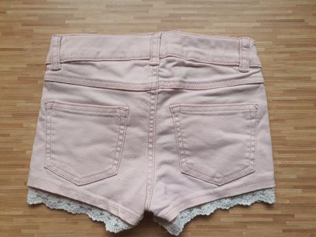 Riflove kratasky s cipkou, h&m,98