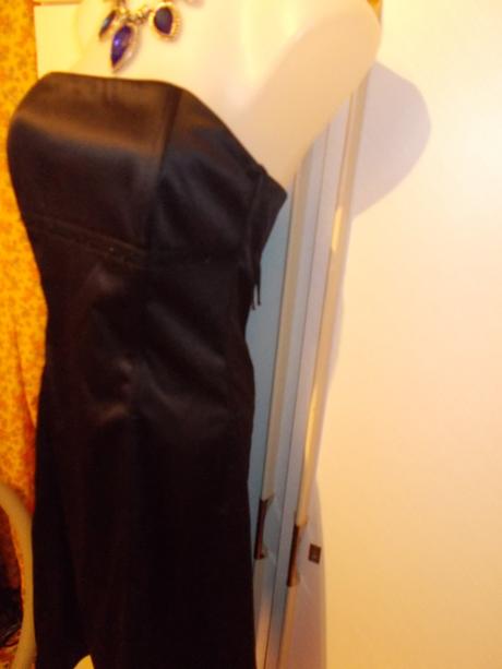 Čokoládové korzet. šaty chantall veľ. 38/40, chantall,40