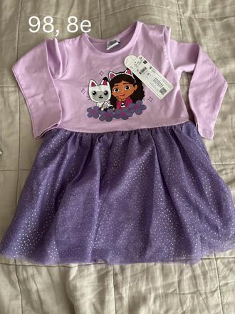 Lindex šaty gabbys dollhouse 98, lindex,98