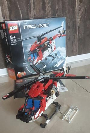 Lego technic 42092  - záchranárska helikoptéra top, 