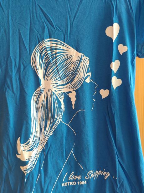 Retro jeans originál štýlové moderné tričko s, s