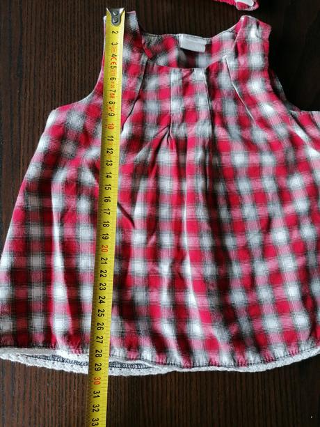 Šaty s členkou, h&m,62