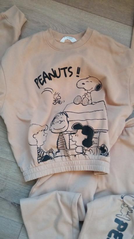 Tepláky a mikina, h&m,146