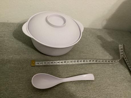 Plastová miska s lyžičkou, 