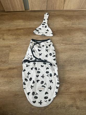 Zavinovačka swaddler miracle baby panda,
