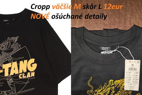 Tričko lebky, cypress hill, wu-tang, ol' dirty, h&m,l