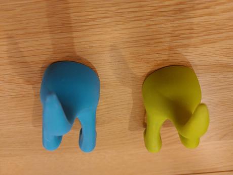 2 ks - vešiak ikea psí chvostík, 