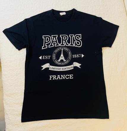 Tricko paris, cierne, 158, 158