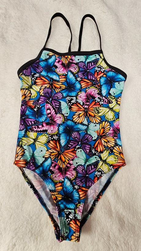Jednodielne plavky s motyľmi, slazenger,134