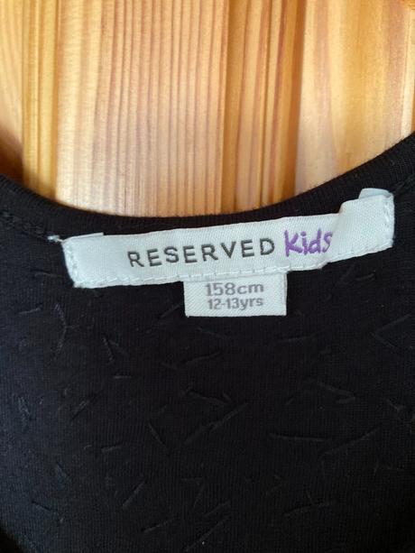 Čierne šaty, reserved,158