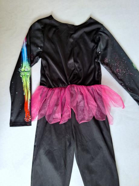 Kostra so sukničkou - halloweensky kostým veľ.116,