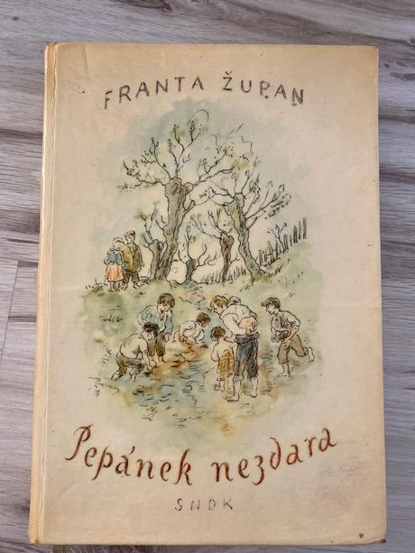 Stará kniha pepánek nezdara franta župan 1957,