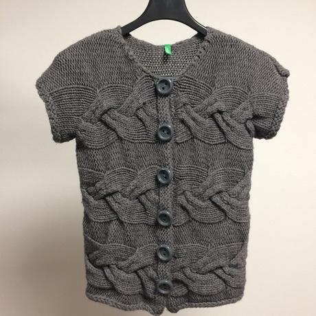 Vesta pletená dievčenská benetton č.140, 9-10y, benetton,140