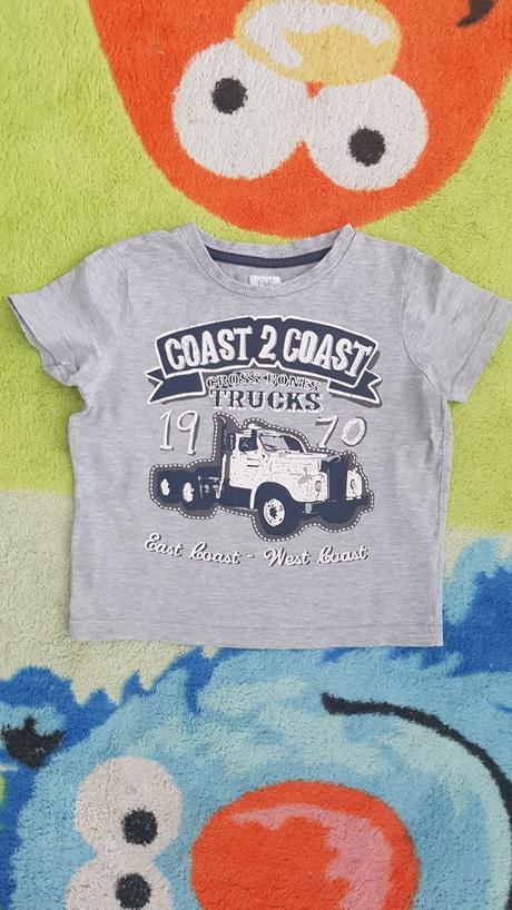 Tričká s krátkym rukávom 12 kusov, 104