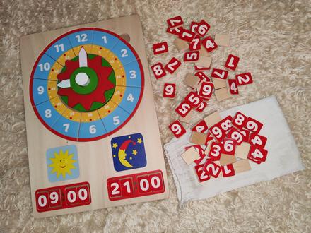Hodiny, učenie času, 