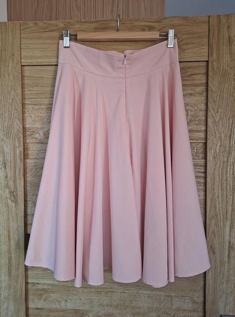 Elegantná dámska sukňa s vysokým pásom, l