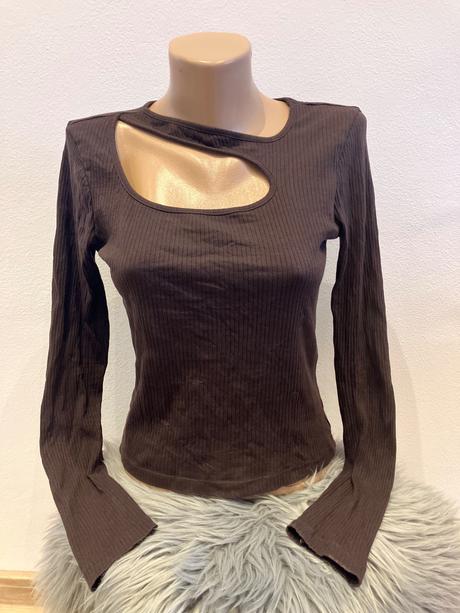 Dámske rebrované tričko noisy may (s), s