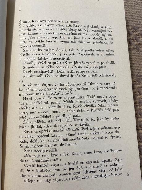 Vítězný oblouk erich maria remarque 1978 odeon, 