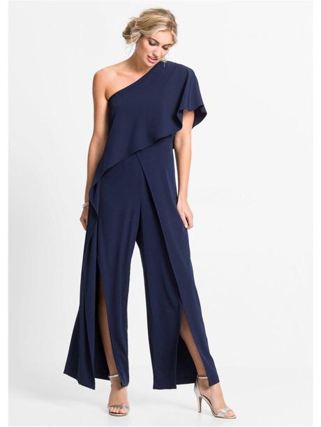 Tmavomodrý elegantný overal, m / s