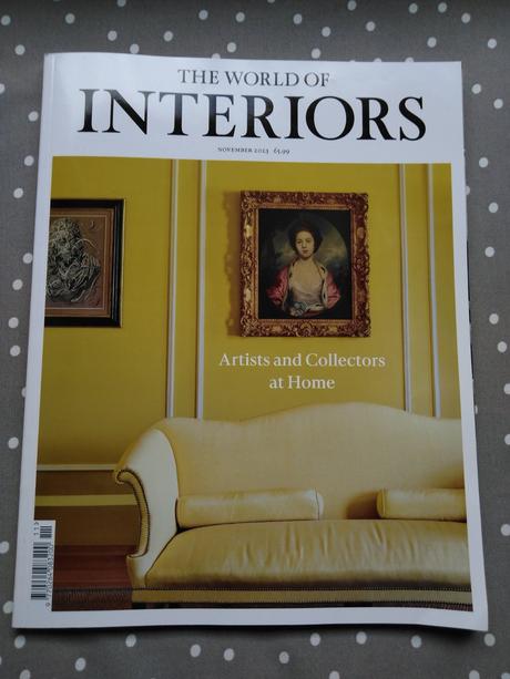 Časopis interiors z anglicka,