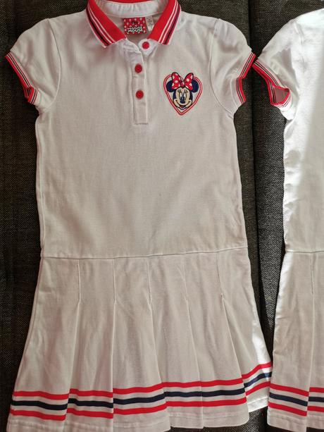 Minnie tenisové šaty pre malú tenisovú hviezdu, 122