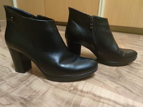 Kvalitné kožené čižmičky veľkosť 38, 38