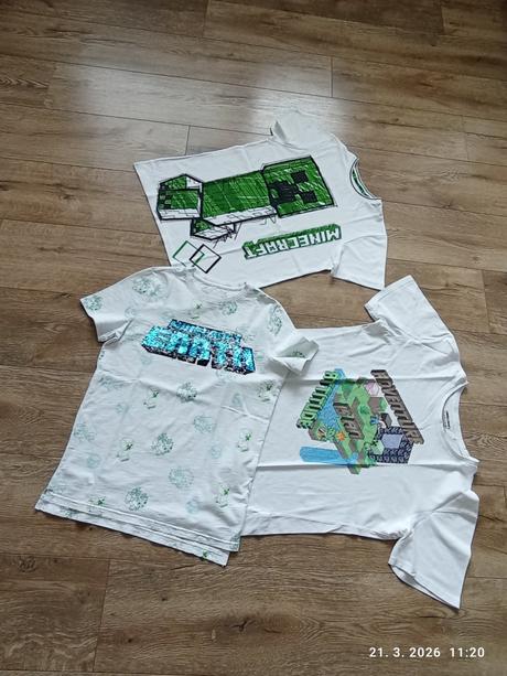 Minecraft tričká (už s poštovným), 152