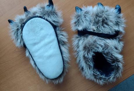 Zvieracie nohy - teplé papuče 19cm, 31