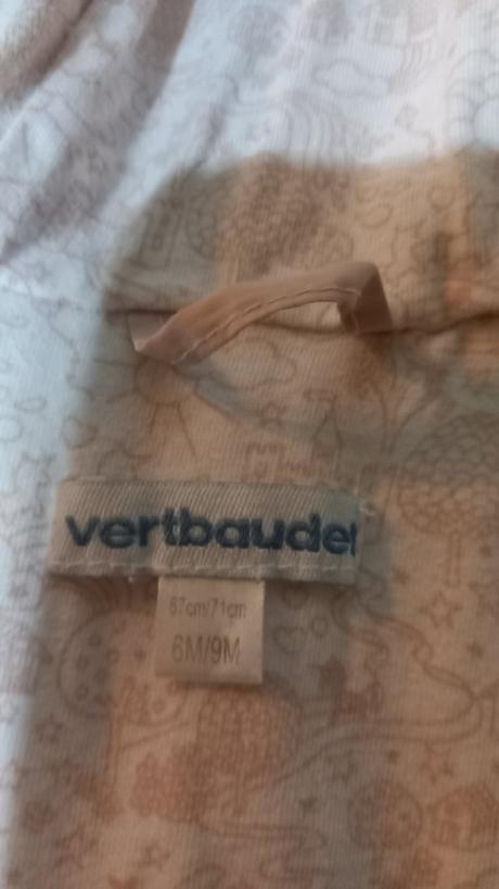 Bundička na zimu, vertbaudet,68
