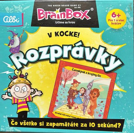 Set 2 pamäťových hier zn.albi brain box, vek 4+,6+,