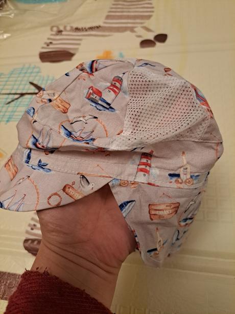 Vzdušná čiapka na leto repal, 40-42cm, repal,62