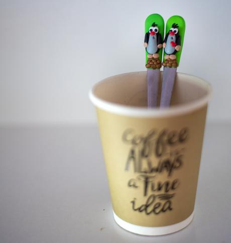 Fimolyžičky - krtko, 