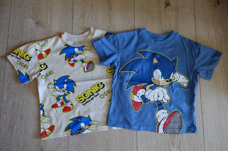 Tričko sonic, h&m,98